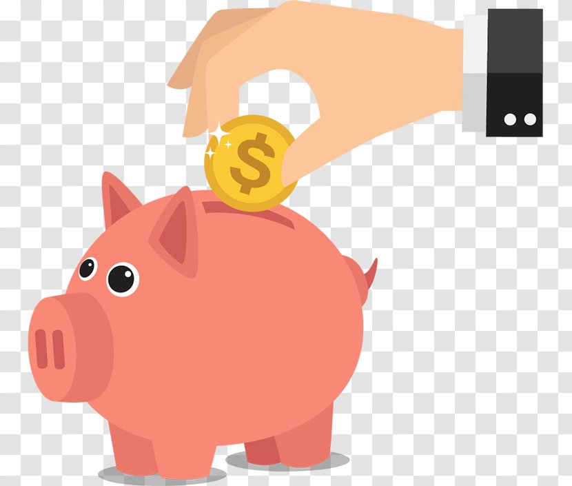Piggy Bank Saving Money Stock Photography - Coin - Clipart Transparent PNG