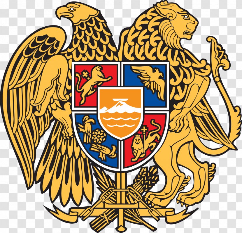Mount Ararat First Republic Of Armenia Coat Arms Flag - Scotland Transparent PNG