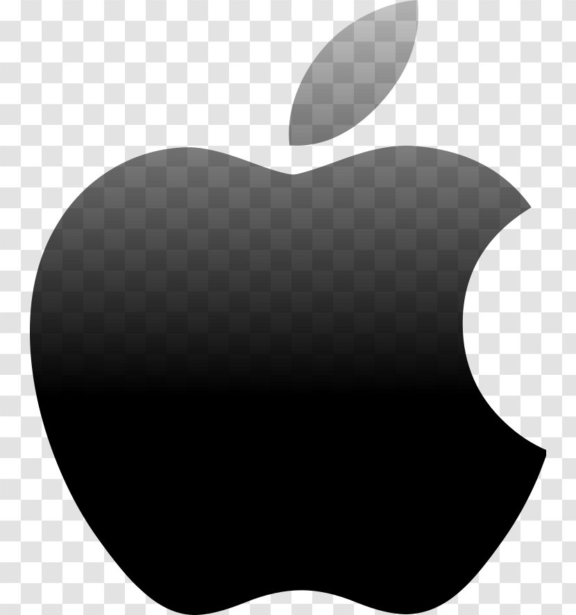 Apple Glendale Logo New York City Company - Monochrome Transparent PNG