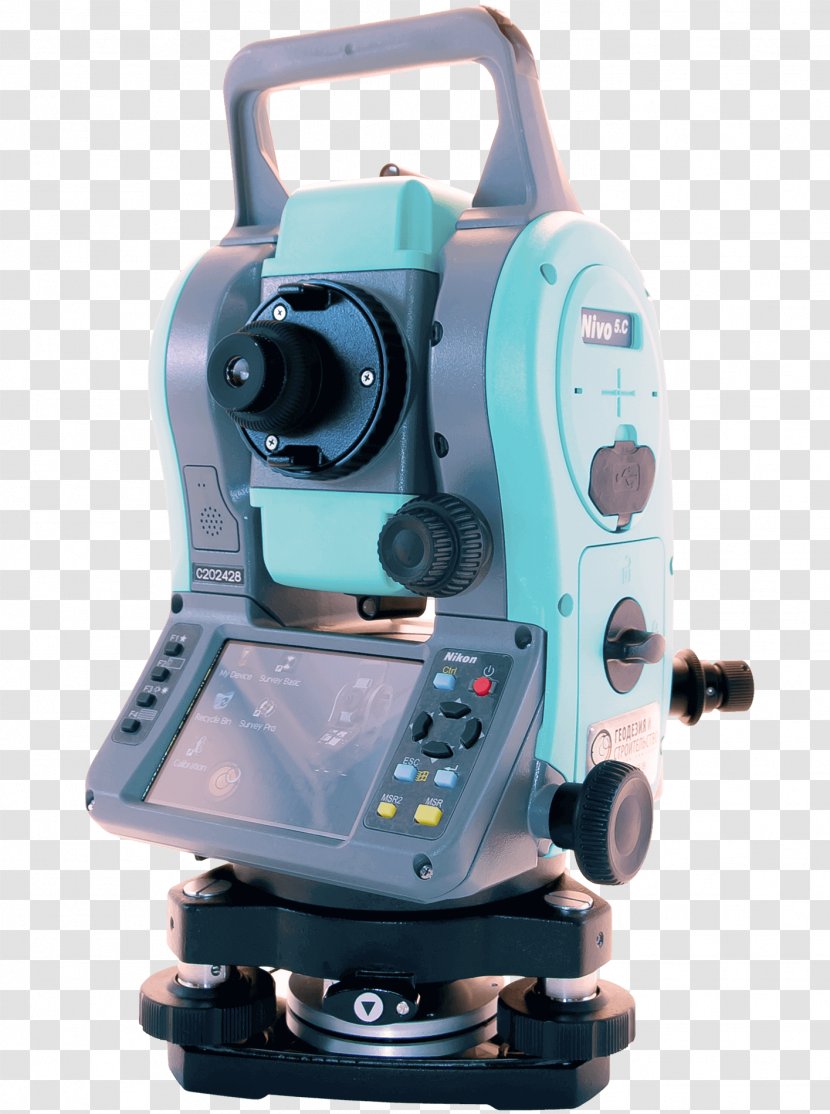 Total Station Geodesy Spectra Precision Nikon Trimble - Hardware - Architectural Engineering Transparent PNG
