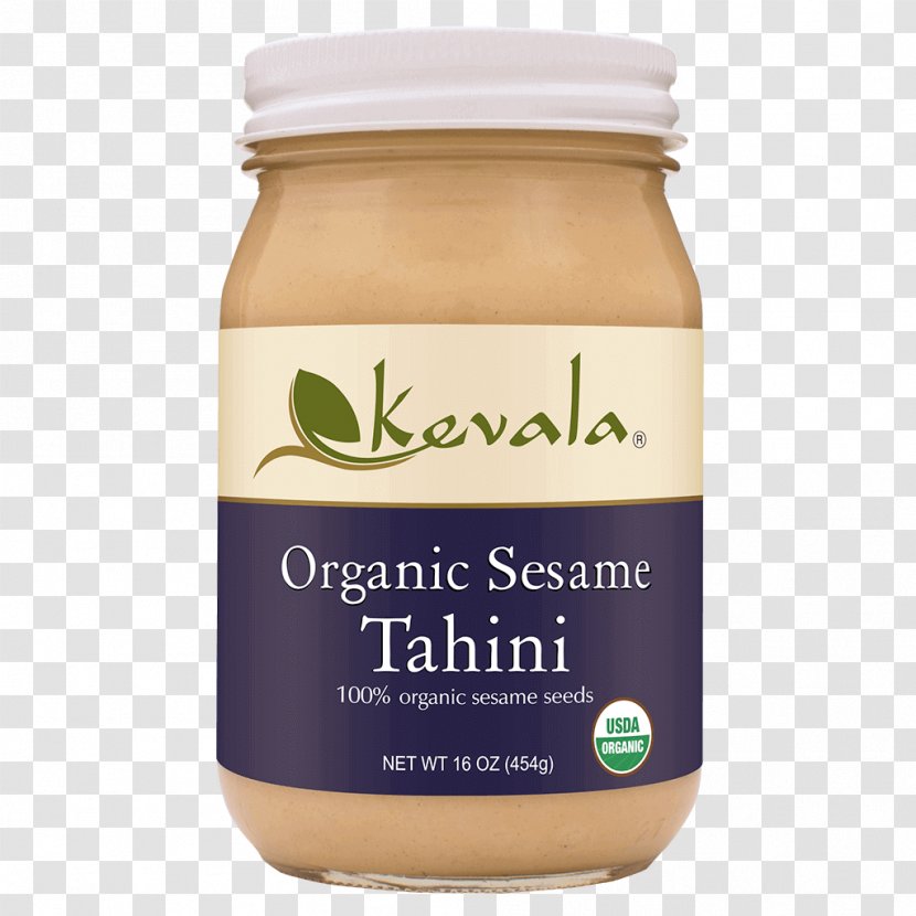 Organic Food Tahini Sesame Oil Certification - Natural Foods Transparent PNG
