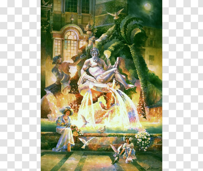 Art Painting Religion Mythology Statue - Afternoon Transparent PNG