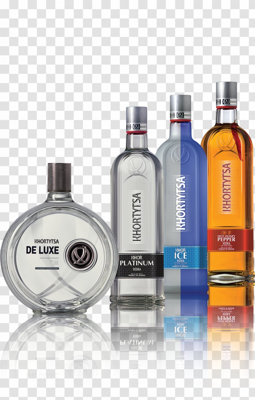 Khortytsia Distilled Beverage Vodka Distillation Russian Standard - Alcoholic Drink Transparent PNG