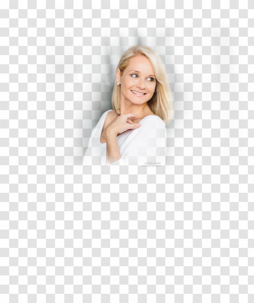 Blond Sleeve Long Hair Photo Shoot Shoulder - Cartoon - Skin Model Transparent PNG