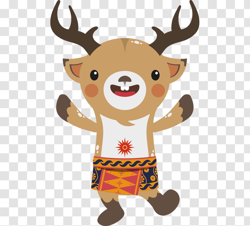 2018 Asian Games Gelora Bung Karno Stadium Mascot Multi-sport Event - Reindeer - Asia Transparent PNG