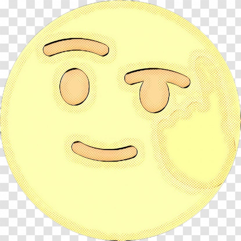 Smiley Face Background - Yellow - Happy Head Transparent PNG