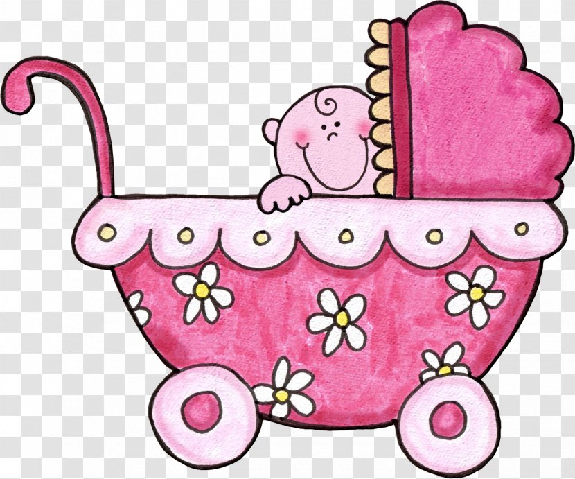 Baby Transport Infant Child Doll Stroller Clip Art - Silhouette Transparent PNG