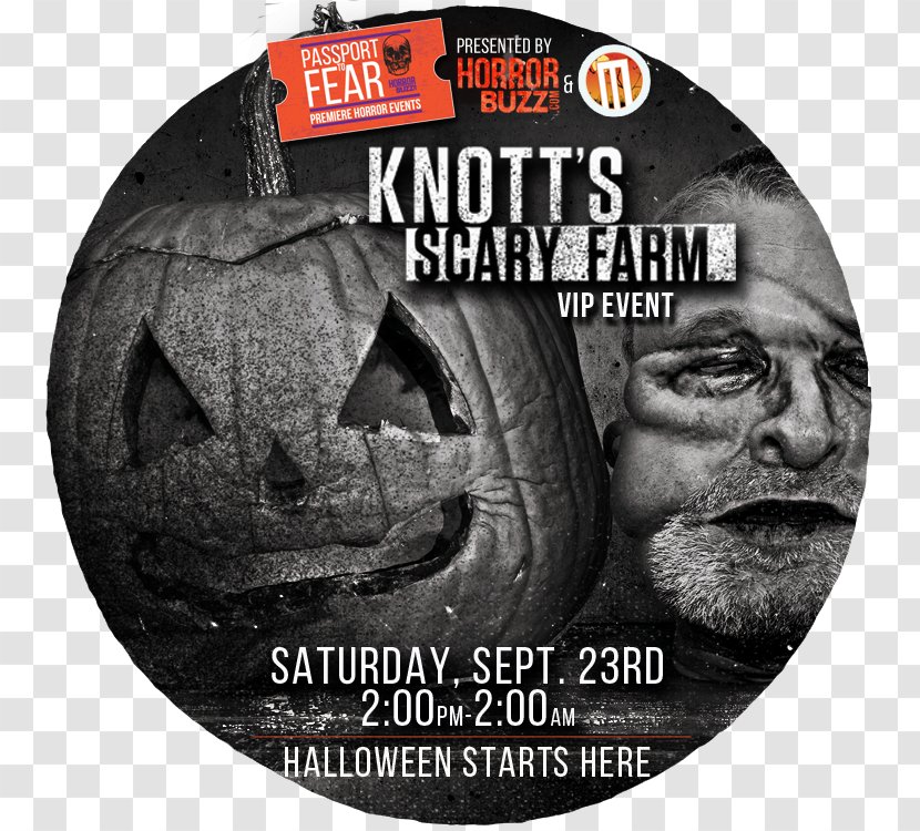 Halloween Horror Nights Knott's Scary Farm Berry Universal Orlando - Night Transparent PNG