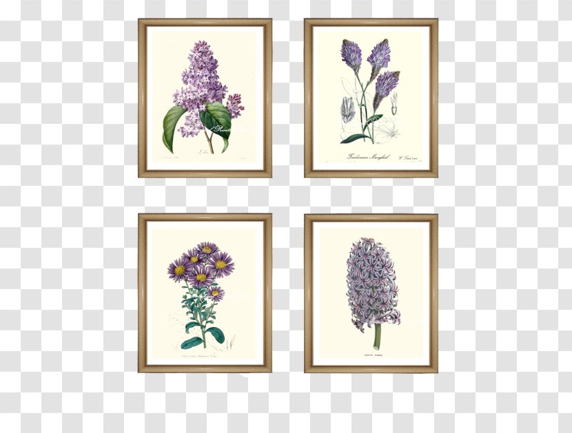 Floral Design Purple Paper Cut Flowers - Violet Transparent PNG