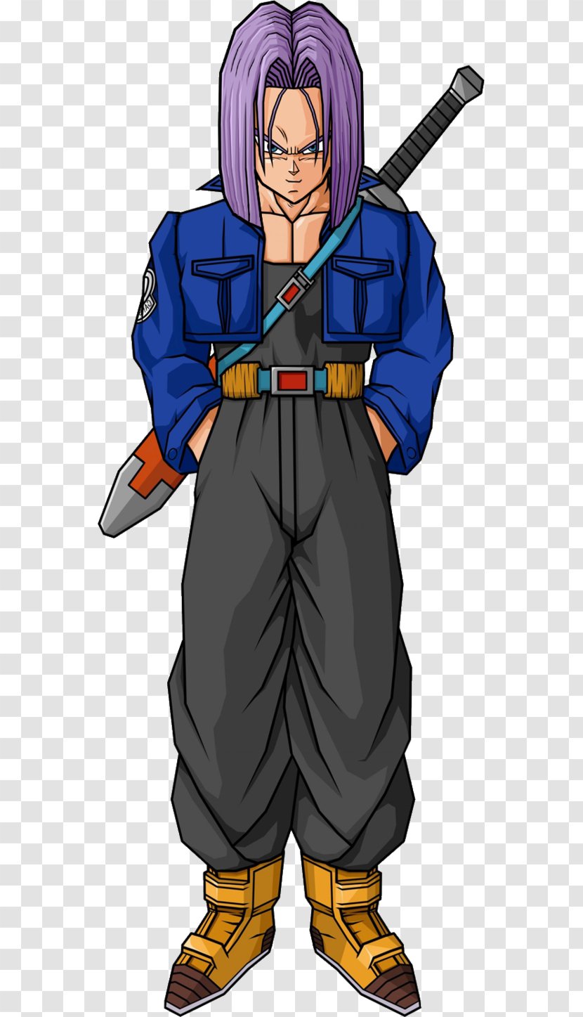 Trunks Dragon Ball Z Goku Gohan Vegeta - Frame - Long Hair Transparent PNG