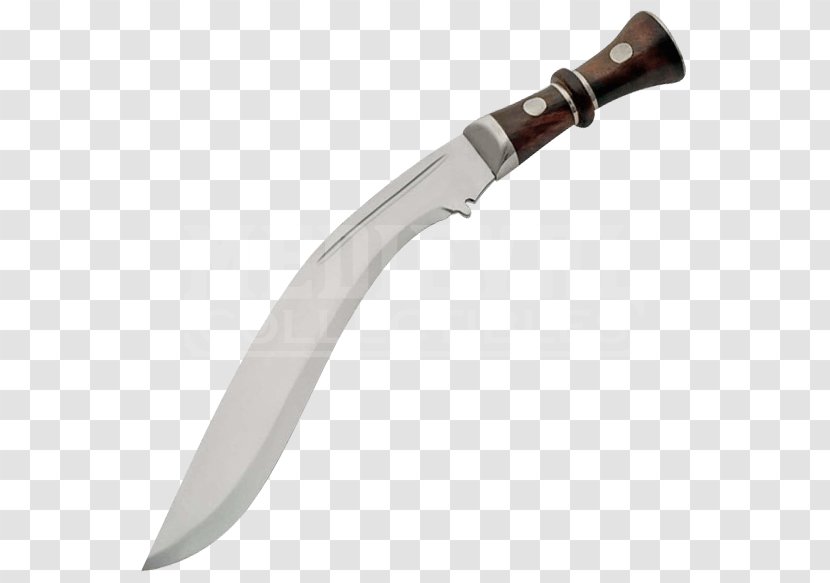 Knife Kukri Blade Gurkha Machete - Hunting Transparent PNG