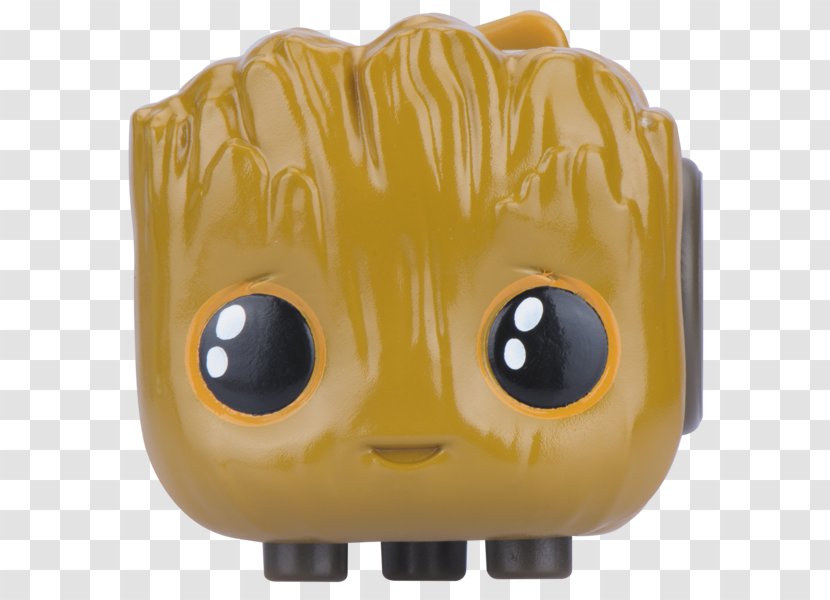 Fidget Cube Fidgeting Baby Groot Spinner - Yellow Transparent PNG
