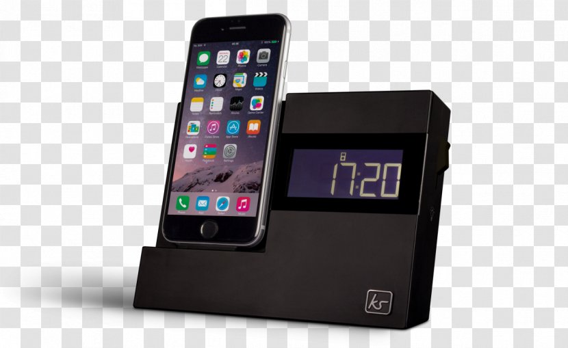 IPhone X Lightning KitSound XDock 3 Alarm Clocks Radio - Iphone Transparent PNG