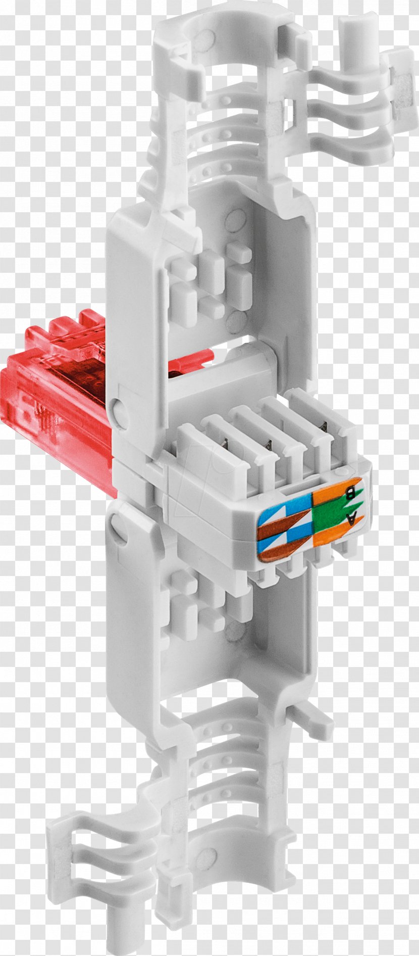 Twisted Pair Electrical Connector RJ-45 Registered Jack Category 6 Cable Transparent PNG