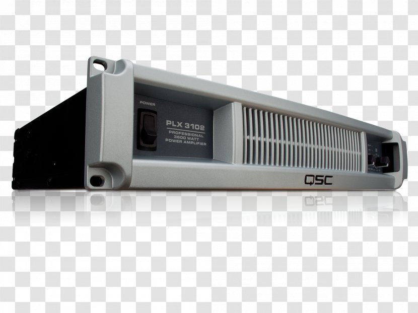 QSC PLX3602 Audio Power Amplifier Products - Qsc Plx3602 Transparent PNG