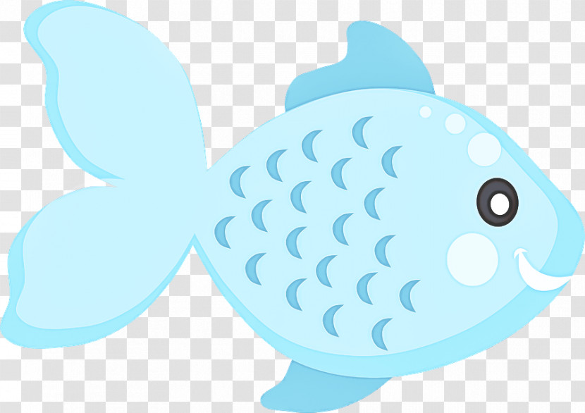 Fish Aqua Turquoise Blue Fish Transparent PNG
