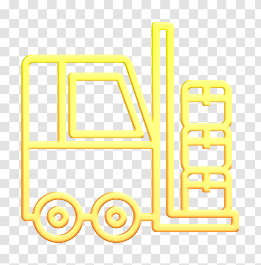 Truck Icon Forklift Icon Logistic Icon Transparent PNG