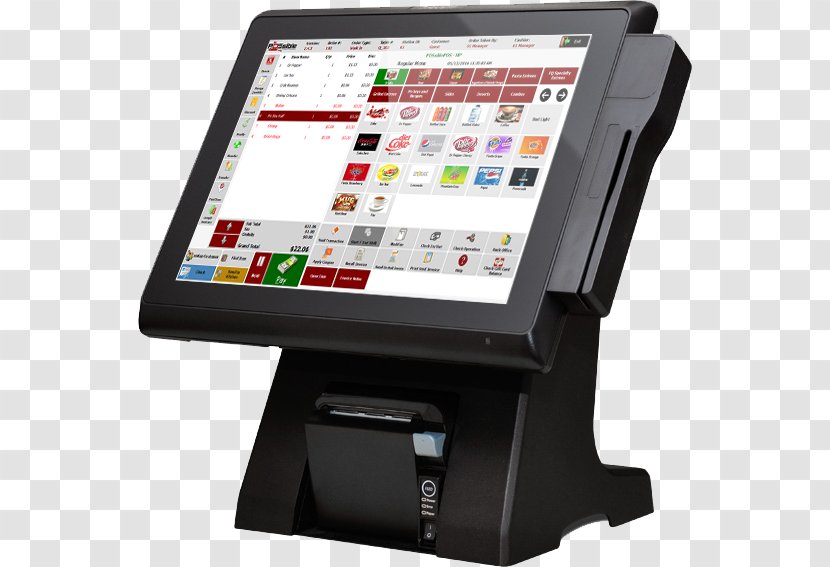 Point Of Sale Computer Software Retail Business - Restaurant System Card Transparent PNG