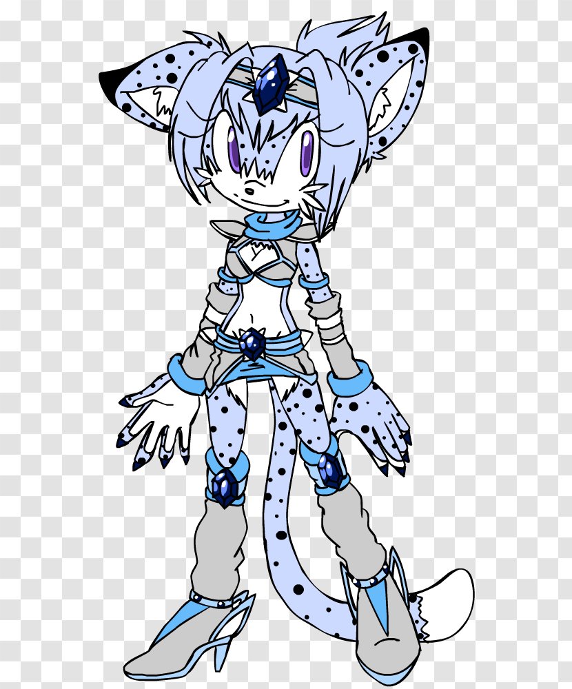 Line Art Cartoon Costume Clip - Draw A Snow Leopard Transparent PNG