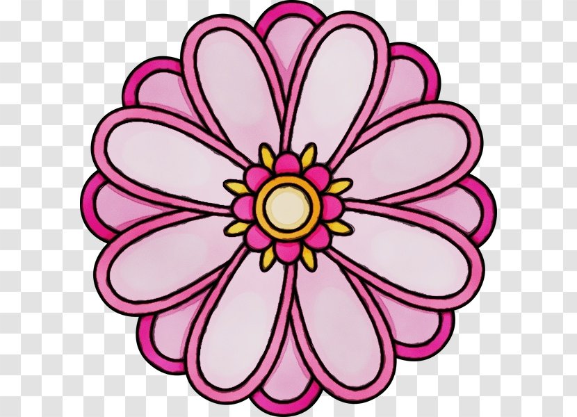 Pink Petal Clip Art Flower Magenta - Plant - Cut Flowers Transparent PNG