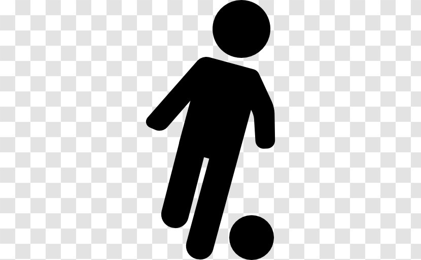 Football Player Sport Dribbling - Ball Transparent PNG