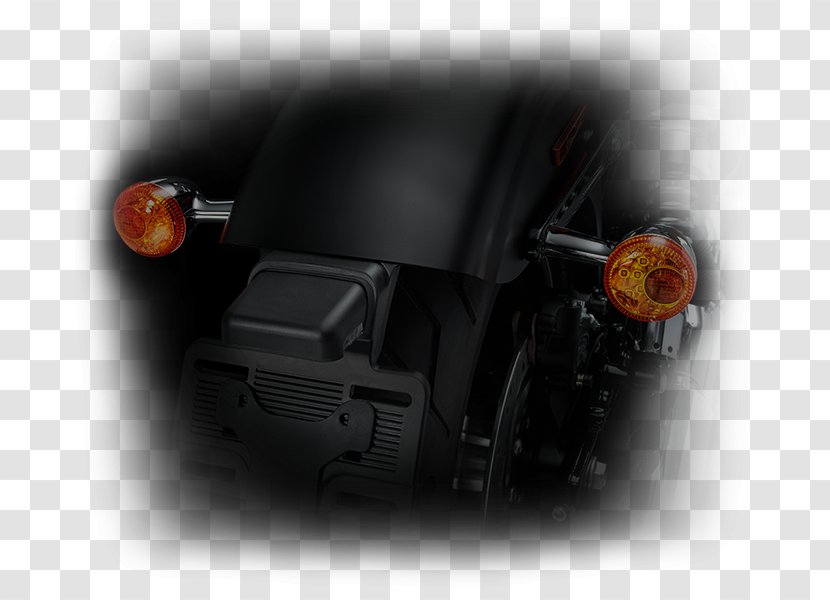 Automotive Lighting Car Harley-Davidson Dyna Motorcycle - Auto Part Transparent PNG