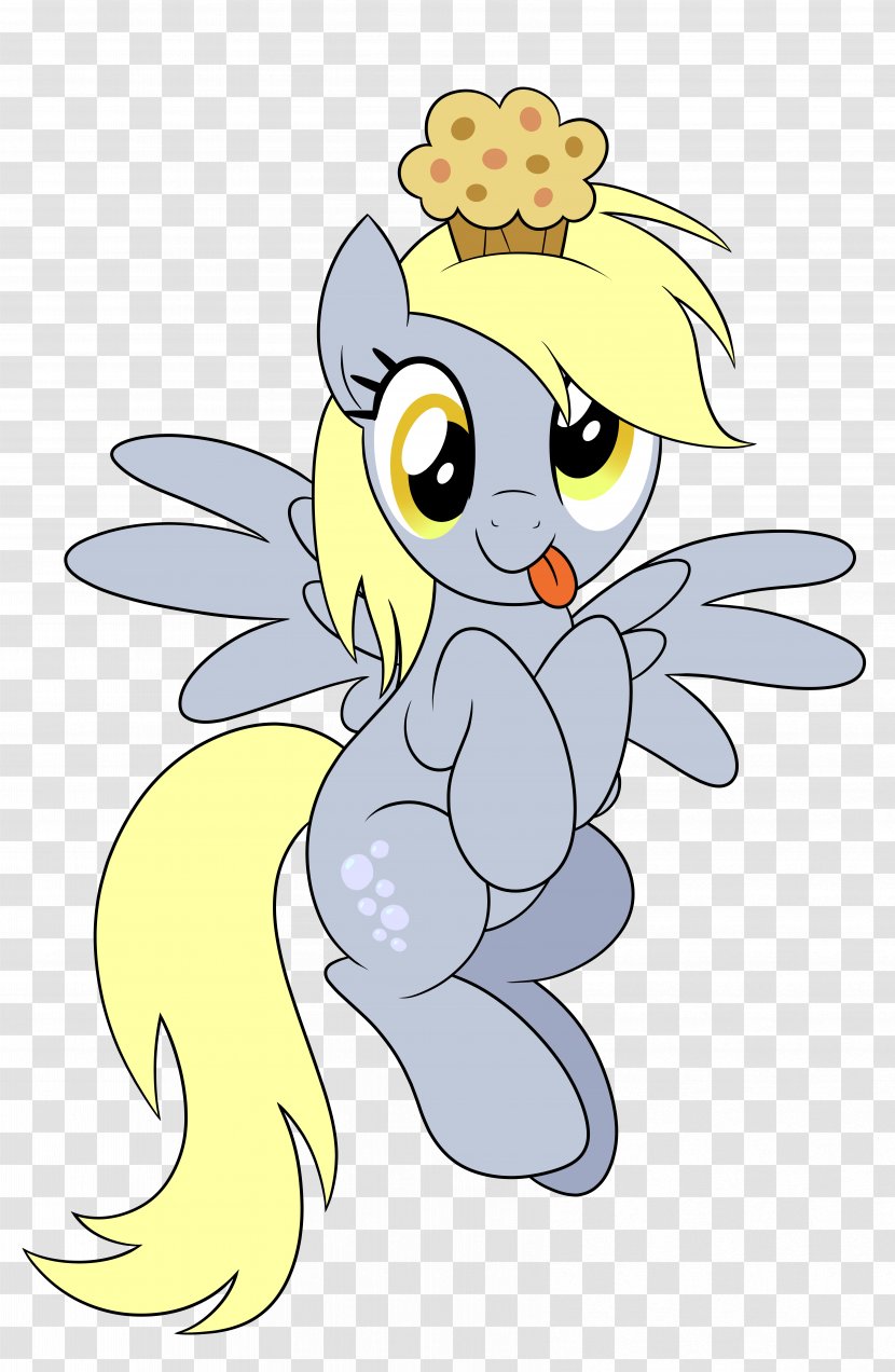 Derpy Hooves My Little Pony Muffin DeviantArt - Fictional Character - Cartoon Transparent PNG