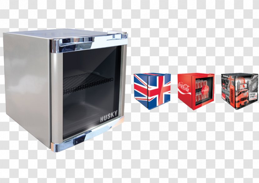 Minibar Refrigerator Home Appliance Siberian Husky Hotel - Mini Fridge Transparent PNG