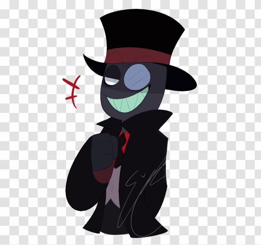 Black Hat Cartoon Network Drawing Character Villain - Animaatio Transparent PNG