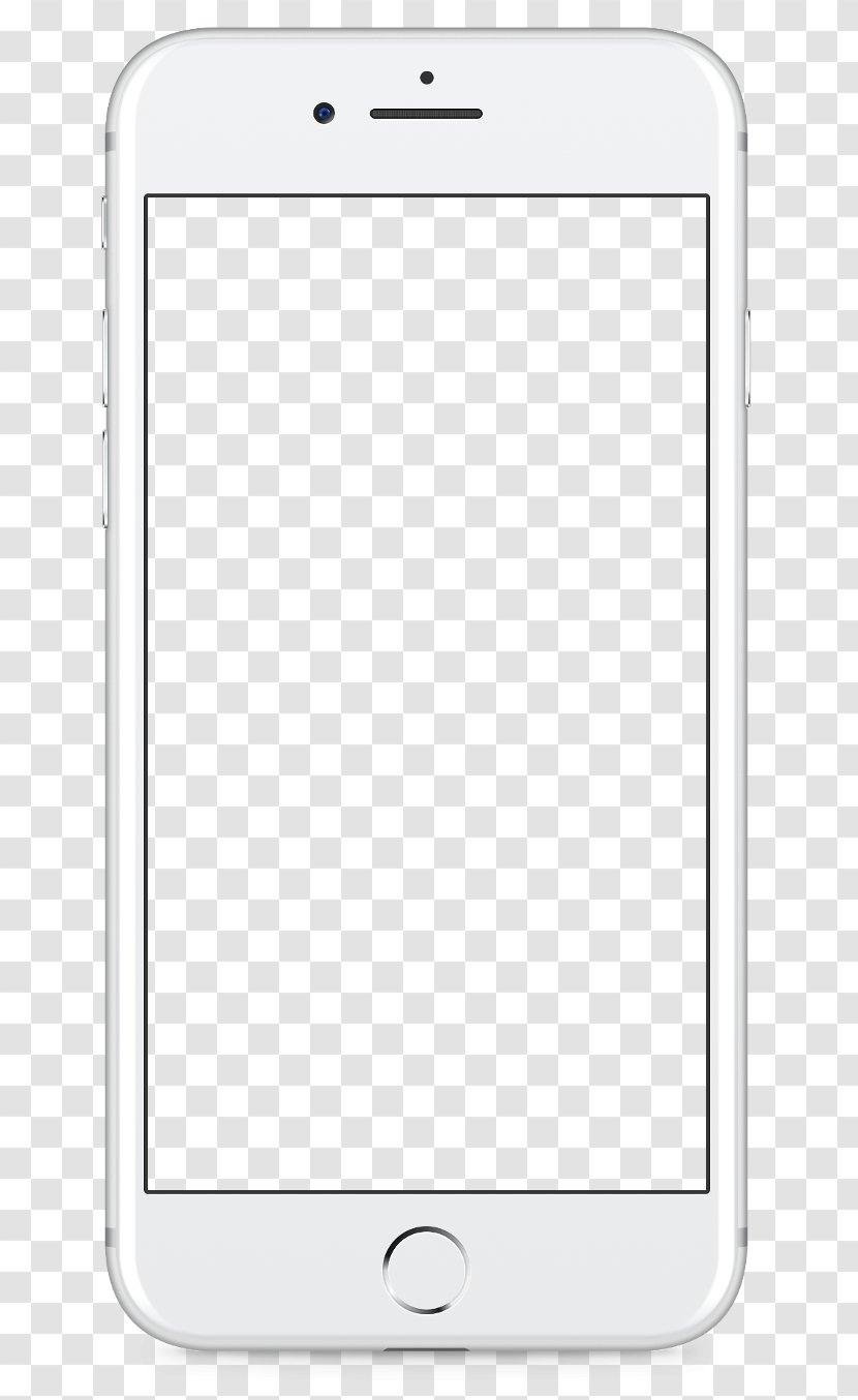 IPhone 5 3GS 6 Plus Clip Art - White - Phone Transparent PNG