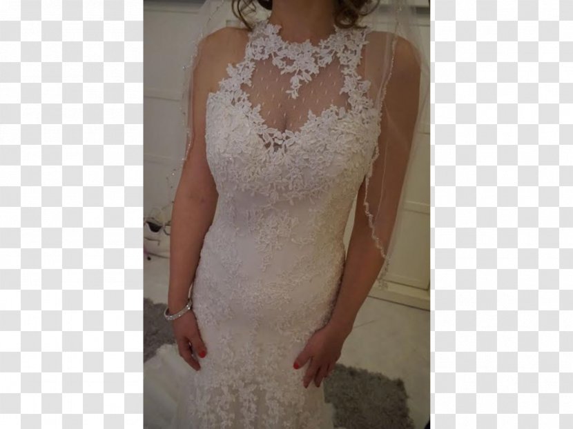 Wedding Dress Shoulder Gown - Frame Transparent PNG