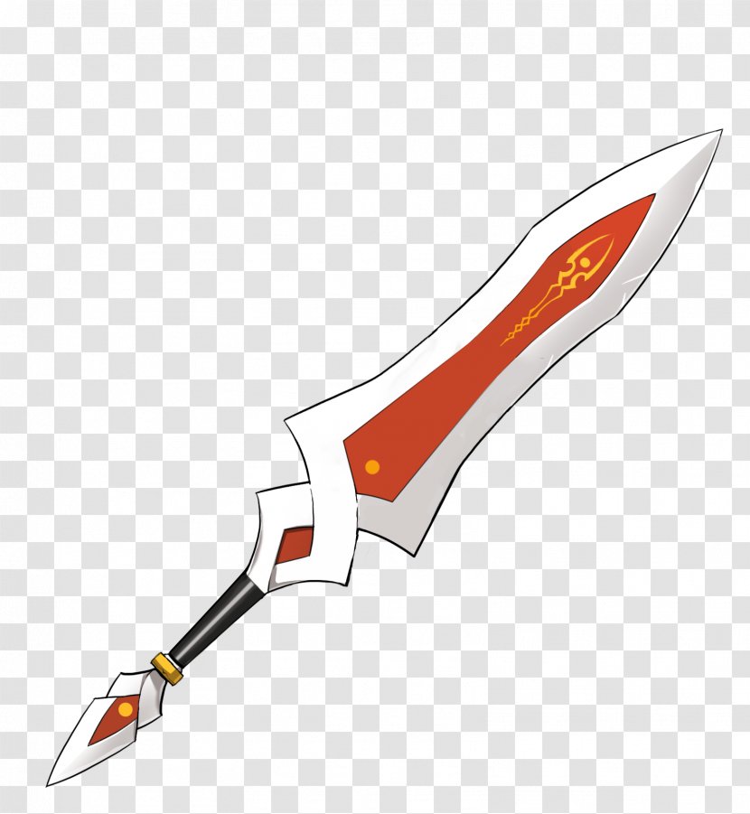 Elsword Weapon Throwing Knife Elesis - Swords Transparent PNG