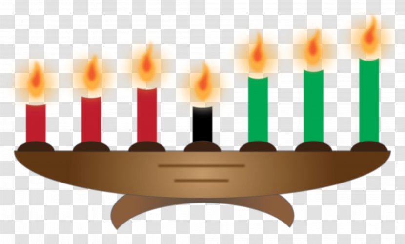 Kwanzaa Kinara Christmas Candle Clip Art - Holiday - Clipart Transparent PNG