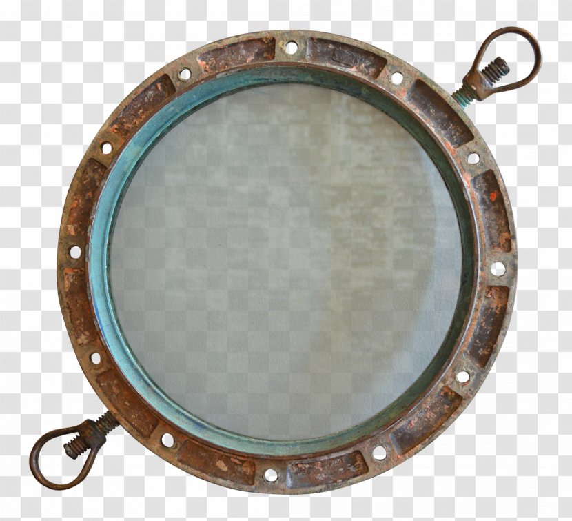 Porthole Brass Window Ship - Bronze Transparent PNG