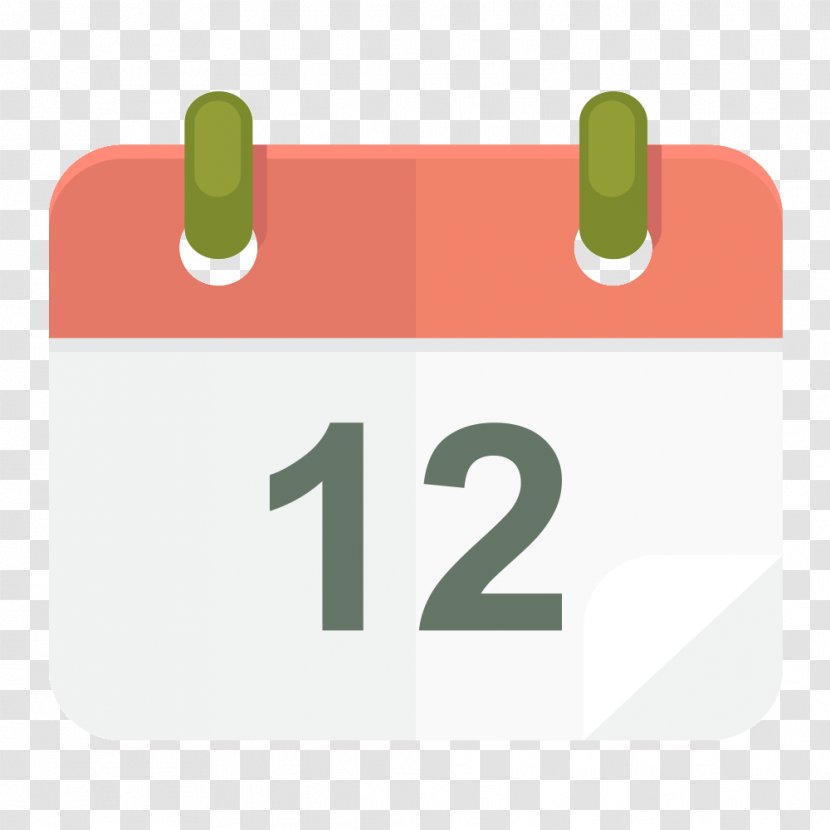 Calendar Time Computer File - Green - Creative Transparent PNG