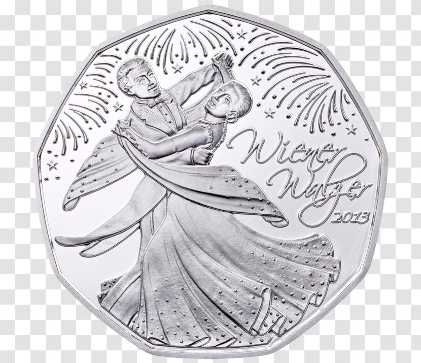 Vienna Viennese Waltz Coin Dance - 5 Euro Note Transparent PNG