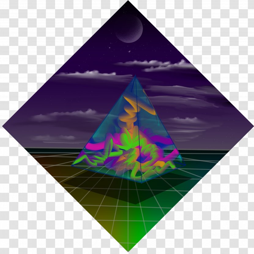 Triangle - Purple Transparent PNG