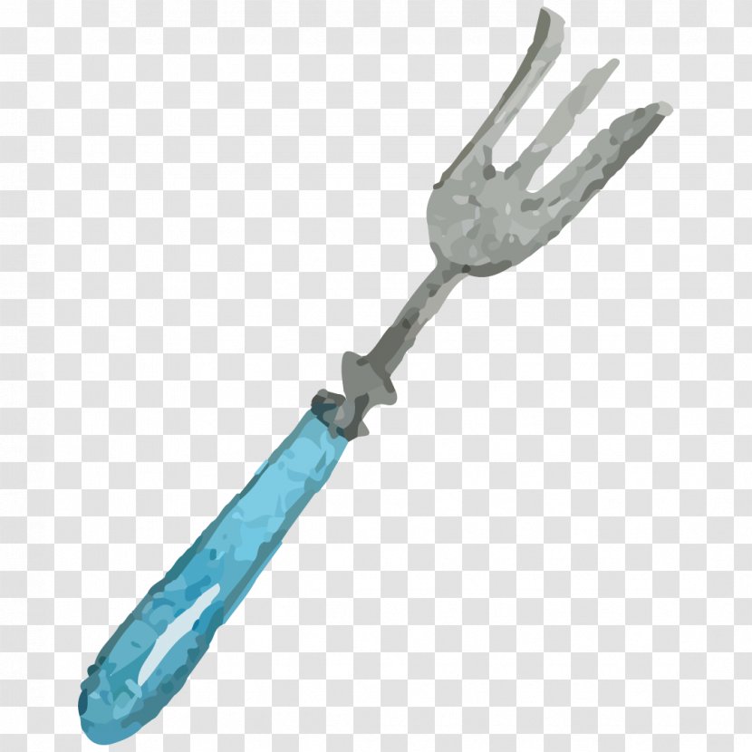 Fork Tableware Drawing - Concepteur - Hand-painted Transparent PNG