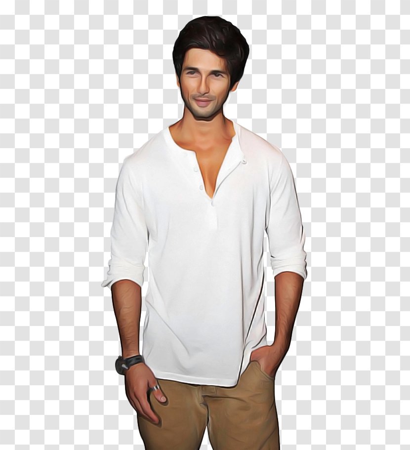Shahid Kapoor Clothing - Filmfare - Sportswear Shirt Transparent PNG