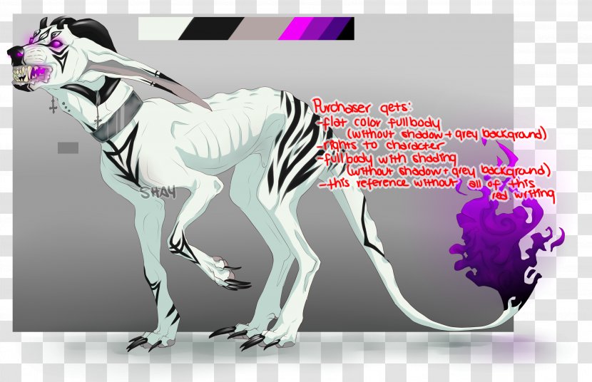 Hellhound DeviantArt Great Dane Adoption - Pink Transparent PNG