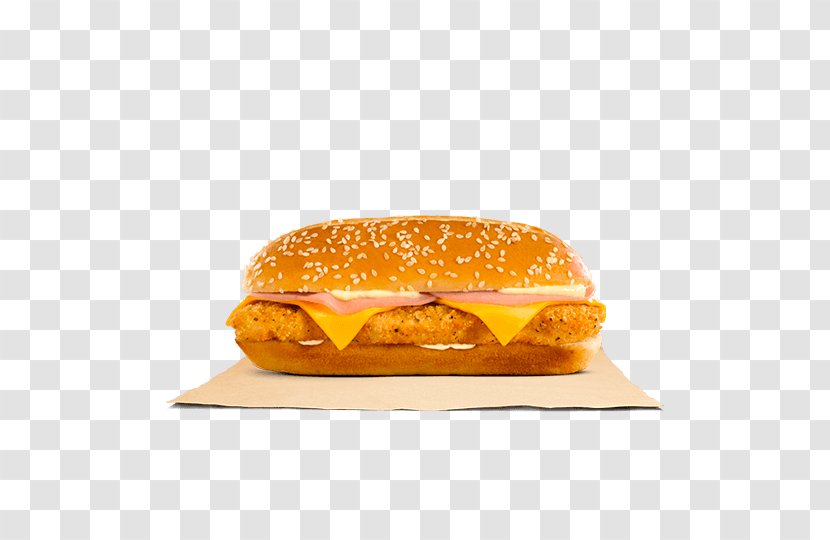 Cheeseburger Hamburger Burger King Bocadillo - Fast Food - Pan De Jamon Y Queso Transparent PNG