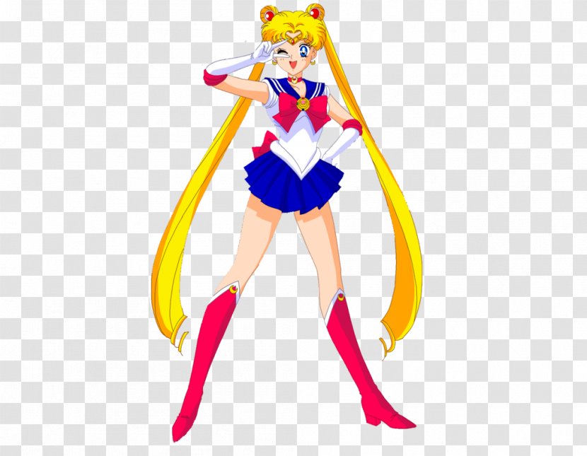 Sailor Moon Mars Saturn Neptune Mercury - Heart Transparent PNG