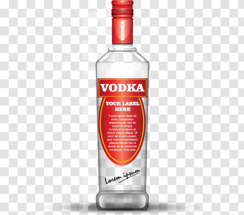 Vodka Red Bull Liqueur Distilled Beverage Bottle - Alcoholic Drink Transparent PNG