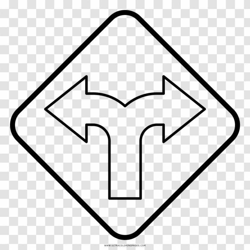 Traffic Sign Coloring Book - Placas Transparent PNG