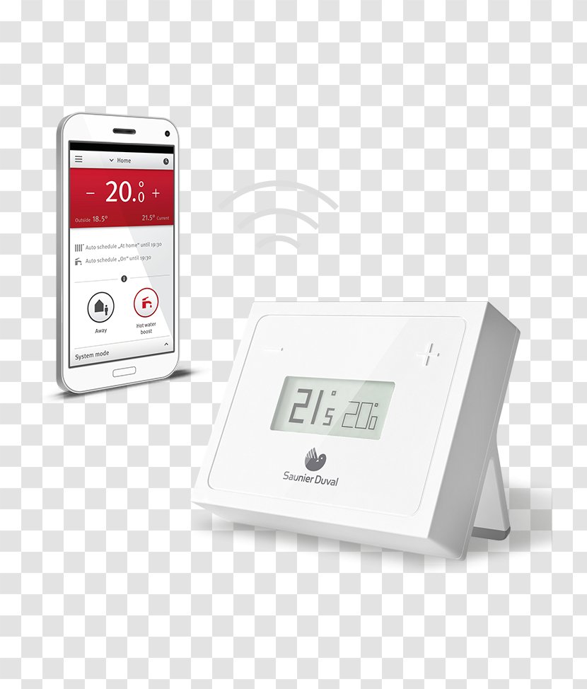 Thermostat Condensing Boiler Saunier-Duval SA Berogailu - Saunierduval Sa - Modulerende Regeling Transparent PNG