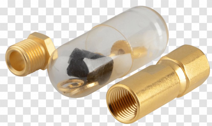 01504 Santa Monica College Radiall Electrical Connector Radio Frequency - Brass Transparent PNG