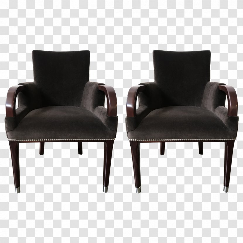 Furniture Club Chair Armrest - Brown Transparent PNG