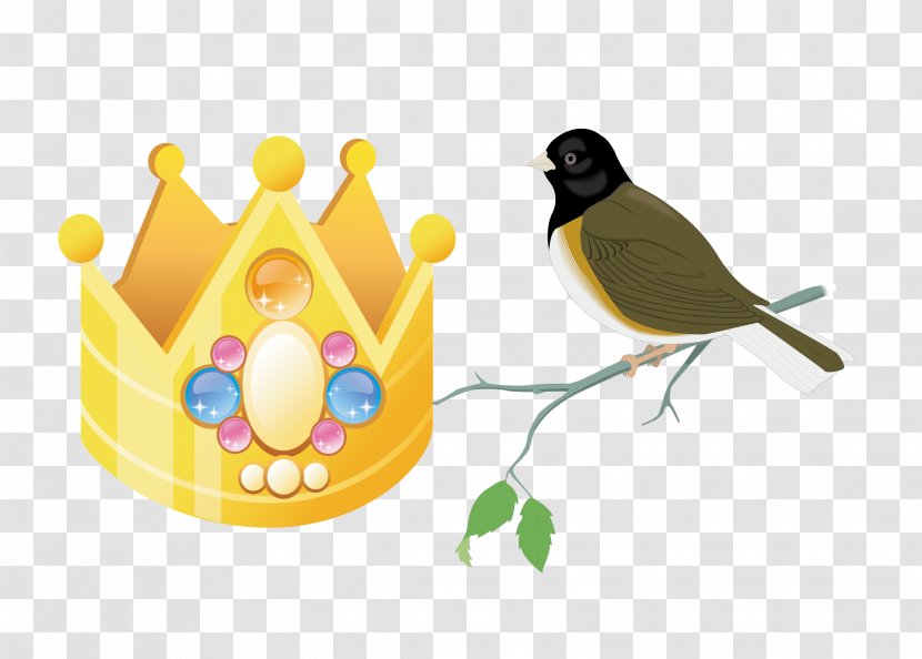 Crown Gemstone - Illustration - Vector Transparent PNG