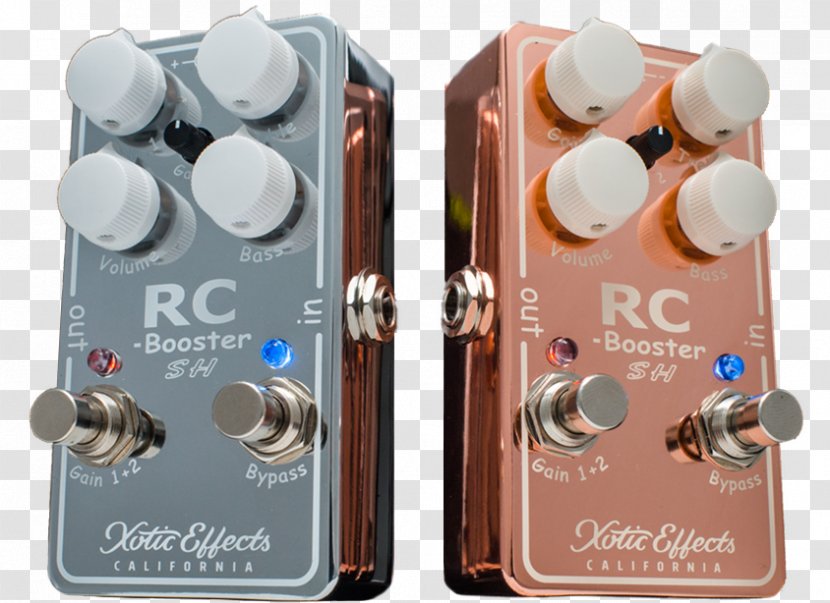 Xotic RC Booster Effects Processors & Pedals Guitarist EP - Jazz Fusion - Guitar Transparent PNG