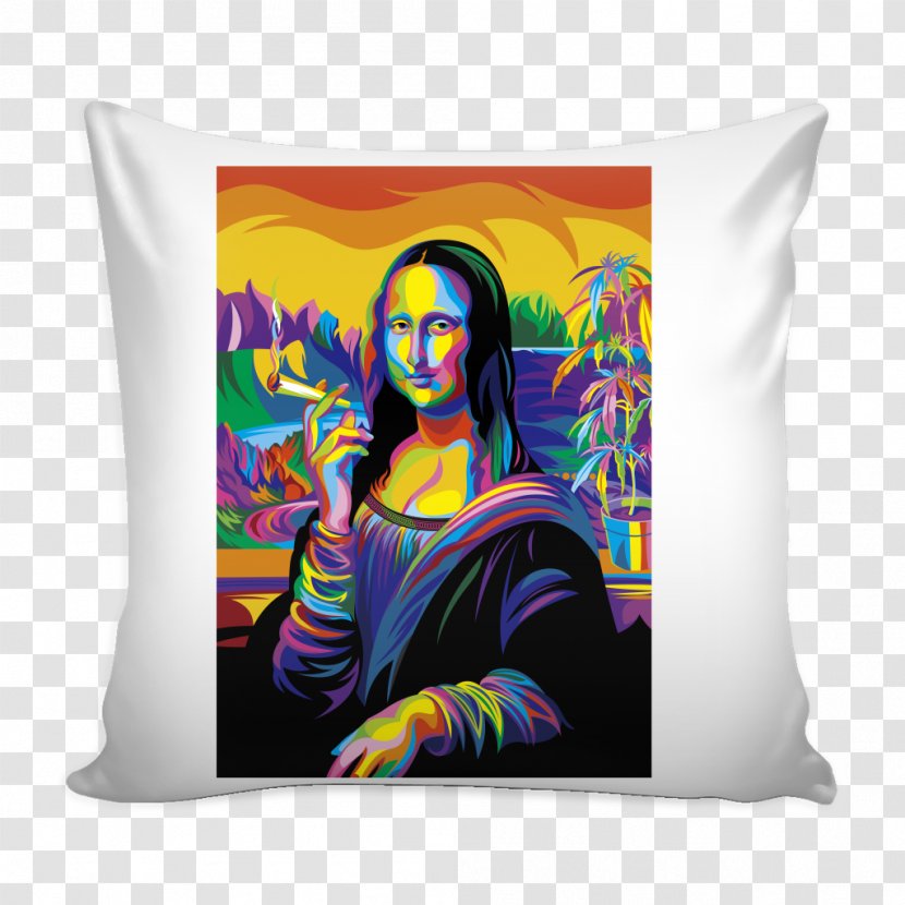 Mona Lisa Painting Gallery Wrap Canvas Print - Heart Transparent PNG